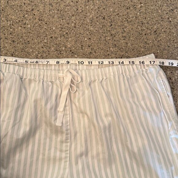 BEDHEAD Mint 3D Stripe Woven Cotton Sateen Pajama Set - Picture 10 of 16